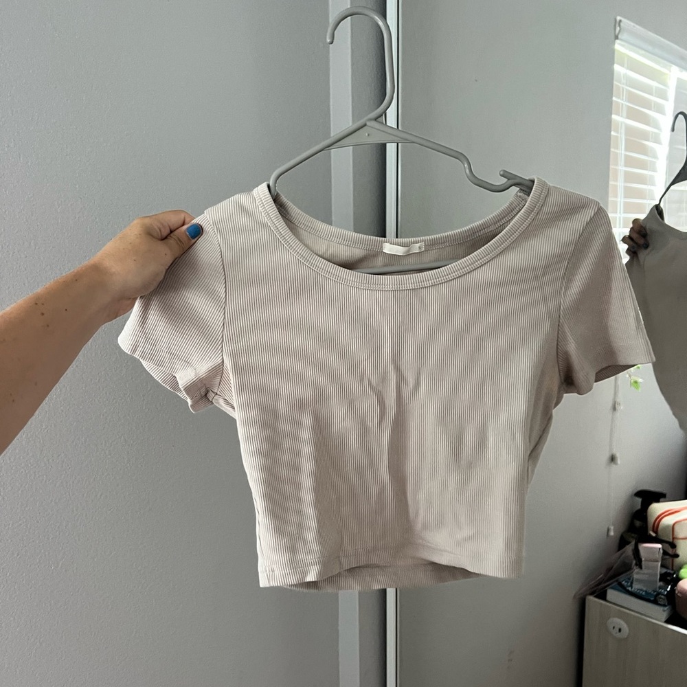 CROPPED TEE SHIRT - Picture 9 of 13
